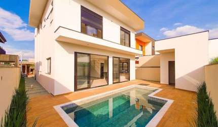 Casa com piscina para venda no condomínio Gran Ville São Venâncio no Jardim Primavera em Itupeva SP