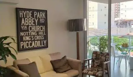 Apartamento mobiliado para venda possui 57 metros quadrados com 1 quarto em Cambuí - Campinas - SP
