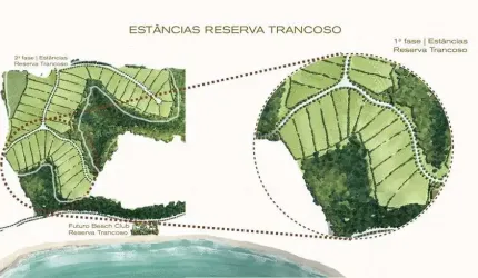 Lote à Venda no Condomínio Estâncias Reserva Trancoso, Praia de Itapororoca, Porto Seguro - BA