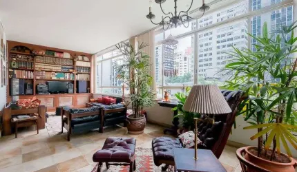 Apartamento para aluguel e venda no Condomínio Ed. São Pedro no bairro Higienópolis em São Paulo-SP
