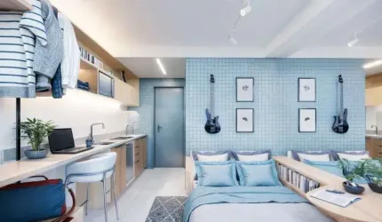 Studio à venda no Nurban Vila Buarque na Vila Buarque em São Paulo - SP