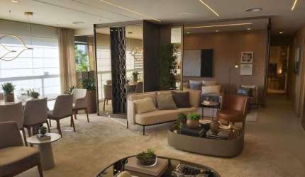 Apartamento alto padrão à venda e aluguel no Condomínio Alenza no Cambuí em Campinas - São Paulo.