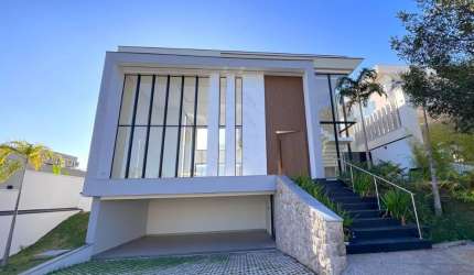 Casa sobrado de luxo no Condomínio Mont Blanc Résidence em Campinas - SP