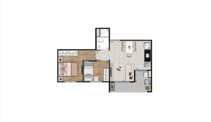 Apartamento à venda no Condomínio Gran Kazzas Sacomã Club em Sacomã em São Paulo - SP