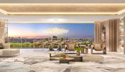 Apartamento alto padrão à venda no condomínio Eden West no Brooklin em São Paulo - SP.