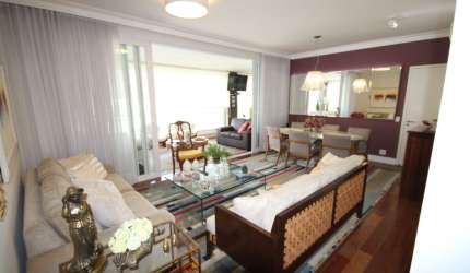 Apartamento alto padrão para locação no condomínio  Park One Ibirapuera no Paraíso em São Paulo - SP