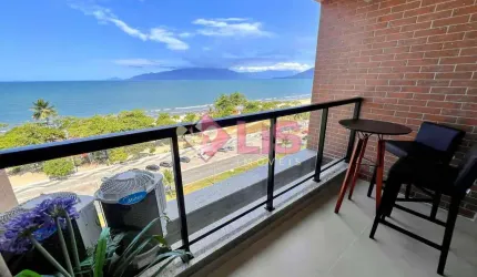 Apartamento para locação definitiva frente mar no Indaiá, Caraguatatuba, SP