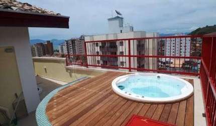 Cobertura Duplex com Vista Maravilhosa para o Mar na Praia Martim de Sá – Conforto e Sofisticação!
