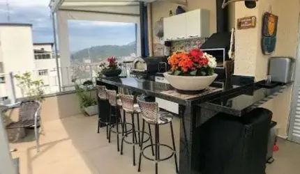 Cobertura / Penthouse à venda 3 Quartos, 2 Suites, 1 Vaga, 160M², Martim de Sá, Caraguatatuba - SP