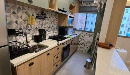 Apartamento com 1 dormitório, 30 m² - venda por R$ 380.000,00 ou aluguel por R$ 3.400,00/mês - Várzea da Barra Funda - São Paulo/SP