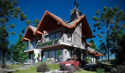 Casa 04 Dorm. à venda no Bairro Reserva da Serra com 355 m² de área privativa - 2 vagas de garagem