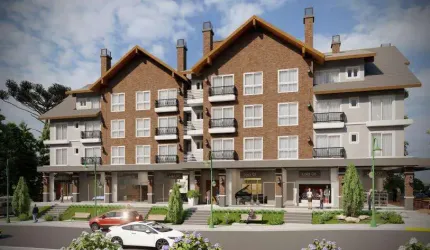 Apartamento 02 Dorm. à venda no Bairro Avenida Central com 80 m² de área privativa - 1 vaga de garagem