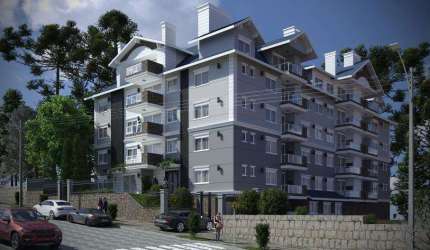 Apartamento 01 Dorm. à venda no Bairro Centro com 59 m² de área privativa - 1 vaga de garagem