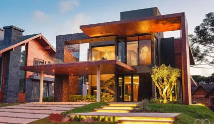 Casa 04 Dorm. à venda no Bairro Aspen Mountain com 588 m² de área privativa - 2 vagas de garagem