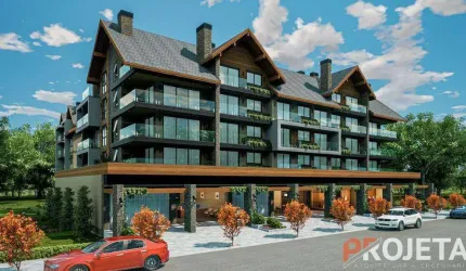 Apartamento 01 Dorm. à venda no Bairro Centro com 59 m² de área privativa - 1 vaga de garagem