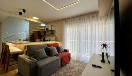 Apartamento 01 Dorm. à venda no Bairro Centro com 54 m² de área privativa - 1 vaga de garagem