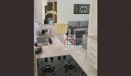 Apartamento com 2 dormitórios à venda, 54 m² por R$ 350.000,00 - Parque das Nações - Santo André/SP