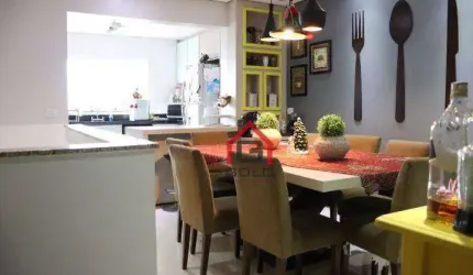 Sobrado com 3 dormitórios à venda, 196 m² por R$ 850.000,00 - Parque das Nações - Santo André/SP