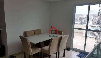 Apartamento Duplex à venda, 100 m² por R$ 435.000,00 - Vila Tibiriçá - Santo André/SP