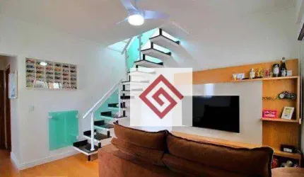 Cobertura à venda, 88 m² por R$ 435.000,00 - Vila Tibiriçá - Santo André/SP