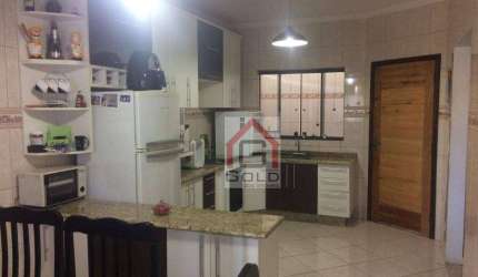 Sobrado, 240 m² - venda por R$ 1.100.000,00 ou aluguel por R$ 5.160,00/mês - Jardim Utinga - Santo André/SP