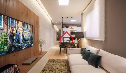 Apartamento à venda, 43 m² por R$ 310.000,00 - Vila Eldízia - Santo André/SP