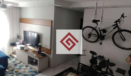 Apartamento com 2 dormitórios à venda, 55 m² por R$ 245.000,00 - Parque São Vicente - Mauá/SP