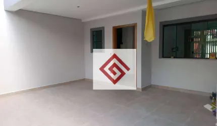 Sobrado à venda, 156 m² por R$ 770.000,00 - Parque Jaçatuba - Santo André/SP