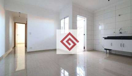 Apartamento com 2 dormitórios para alugar, 56 m² por R$ 1.728,15/mês - Parque Capuava - Santo André/SP