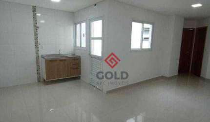 Apartamento com 2 dormitórios à venda, 45 m² por R$ 280.000,00 - Vila Palmares - Santo André/SP