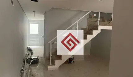 Sobrado com 3 dormitórios à venda, 120 m² por R$ 830.000,00 - Campestre - Santo André/SP