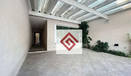Sobrado com 3 dormitórios para alugar, 211 m² por R$ 5.500,00/mês - Campestre - Santo André/SP