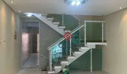 Sobrado com 3 dormitórios à venda, 139 m² por R$ 795.000,00 - Vila Bartira - Santo André/SP