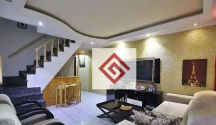 Sobrado com 4 dormitórios à venda, 192 m² por R$ 700.000,00 - Vila Camilópolis - Santo André/SP