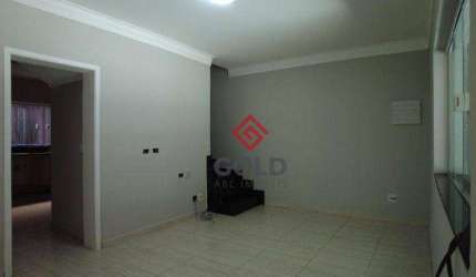 Sobrado com 2 dormitórios para alugar, 130 m² por R$ 3.765,01/mês - Vila Homero Thon - Santo André/SP