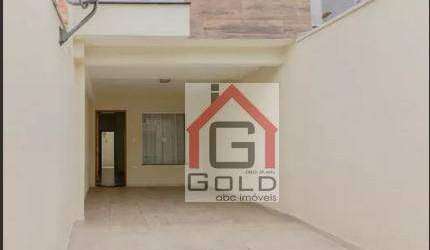 Sobrado com 3 dormitórios à venda, 113 m² por R$ 750.000,00 - Vila Alice - Santo André/SP