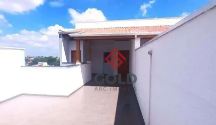 Cobertura com 2 dormitórios à venda, 96 m² por R$ 448.000,00 - Jardim Santo Alberto - Santo André/SP