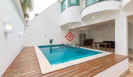 Sobrado com 3 dormitórios, 249 m² - venda por R$ 3.500.000,00 ou aluguel por R$ 15.375,78/mês - Jardim - Santo André/SP