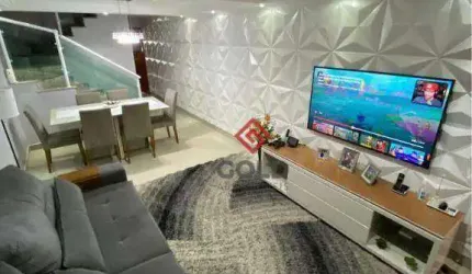 Sobrado com 3 dormitórios à venda, 150 m² por R$ 800.000,00 - Utinga - Santo André/SP