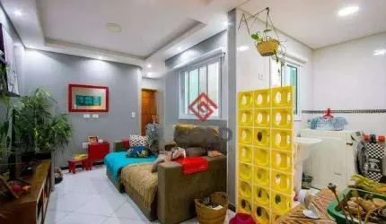 Cobertura com 2 dormitórios à venda, 95 m² por R$ 580.000,00 - Vila Bastos - Santo André/SP