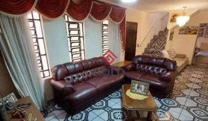 Sobrado com 3 dormitórios à venda, 169 m² por R$ 585.000,00 - Vila Francisco Matarazzo - Santo André/SP