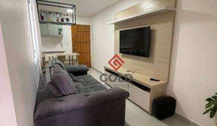 Cobertura com 2 dormitórios à venda, 90 m² por R$ 409.000,00 - Vila Vitória - Santo André/SP