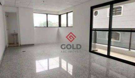 Sala para alugar, 36 m² por R$ 2.788,09/mês - Jardim - Santo André/SP