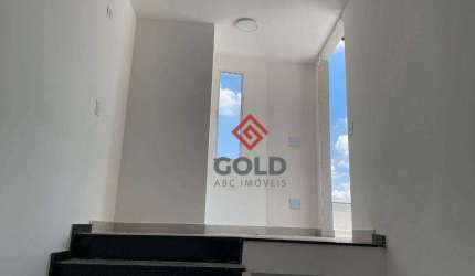 Cobertura com 2 dormitórios à venda, 140 m² por R$ 520.000,00 - Jardim Utinga - Santo André/SP