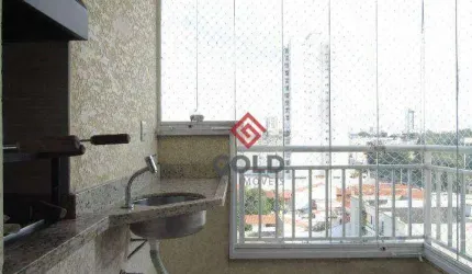 Apartamento com 2 dormitórios para alugar, 65 m² por R$ 3.521,00/mês - Jardim - Santo André/SP