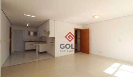 Apartamento com 2 dormitórios para alugar, 73 m² por R$ 3.809,27/mês - Jardim - Santo André/SP