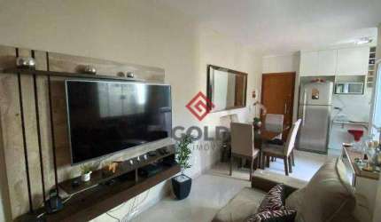 Apartamento com 2 dormitórios à venda, 54 m² por R$ 295.000,00 - Parque Novo Oratório - Santo André/SP