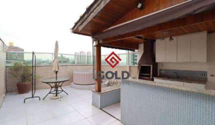 Cobertura com 2 dormitórios, 130 m² - venda por R$ 645.000,00 ou aluguel por R$ 3.800,00/mês - Vila América - Santo André/SP