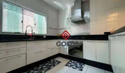 Sobrado com 3 dormitórios, 166 m² - venda por R$ 620.000,00 ou aluguel por R$ 3.571,00/mês - Jardim do Estádio - Santo André/SP