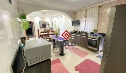 Sobrado com 3 dormitórios à venda, 150 m² por R$ 685.000,00 - Parque Capuava - Santo André/SP